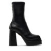 Боти Buffalo May W Sock 1220030 Черен цвят на ниска цена