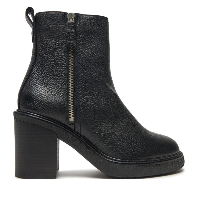 Боти Clarks Cassiano Zip 26178671 Черен цвят на ниска цена
