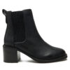 Боти Clarks Chamberly Top 26179551 Черен цвят на ниска цена