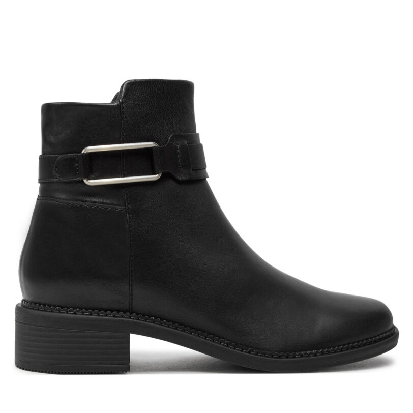Боти Clarks Maye Bella 26179641 Черен цвят на ниска цена