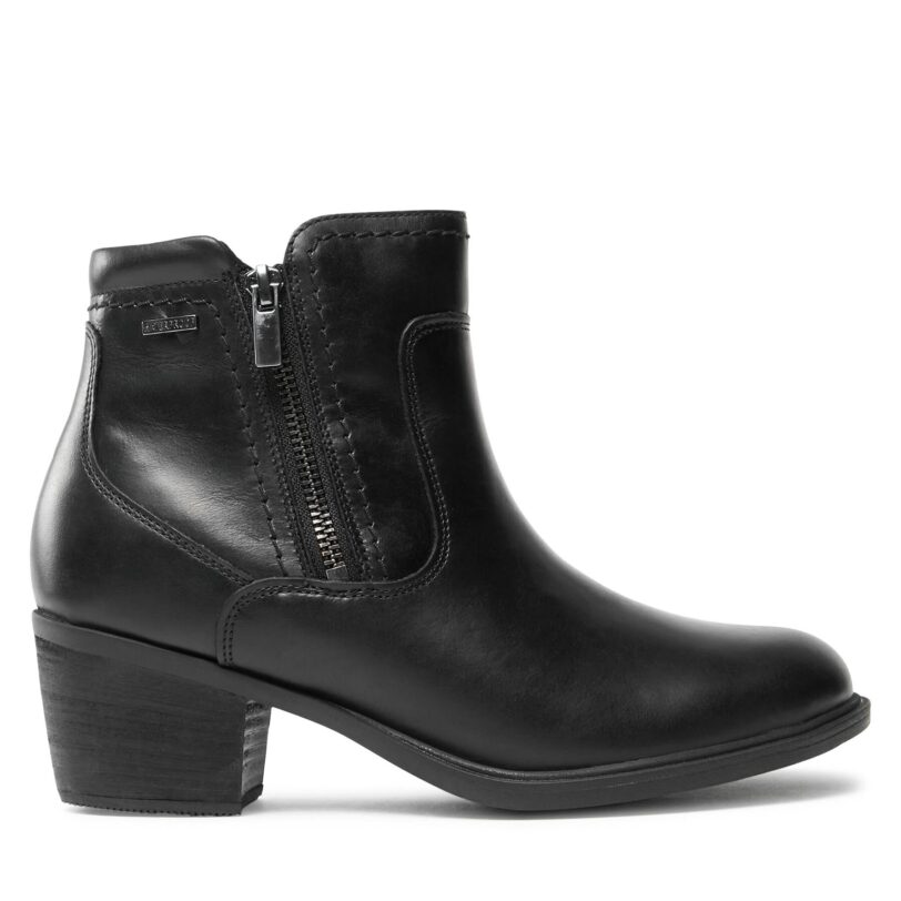 Боти Clarks Neva Zip Wp 261751994 Черен цвят на ниска цена