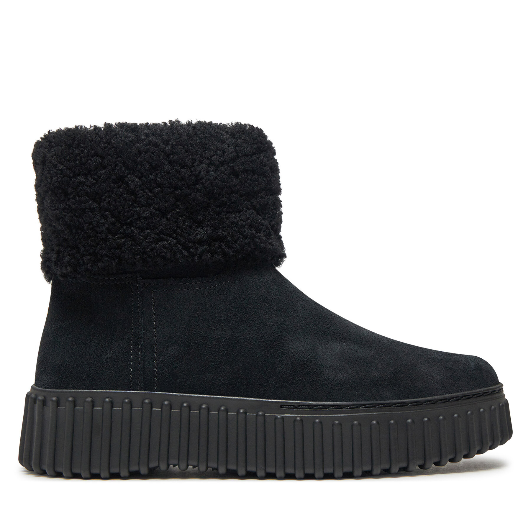 Боти Clarks Torhill Turn 26179562 Черен цвят на ниска цена