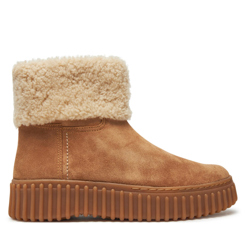 Боти Clarks Torhill Turn 26179563 Кафяв цвят на ниска цена