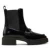 Боти Coach Louisa Bootie CX024 Черен цвят на ниска цена