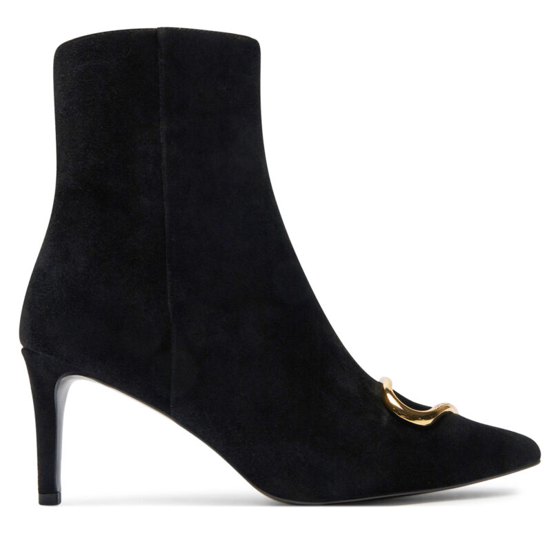 Боти Coccinelle Coccinellehimma Suede E4 PSB 11 01 01 Черен цвят на ниска цена