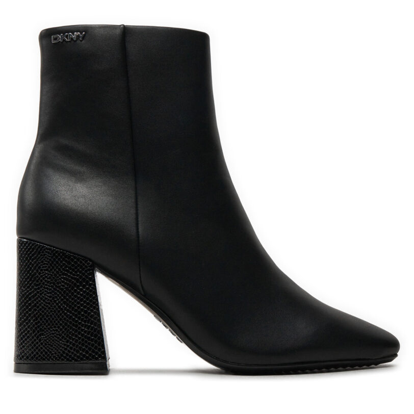 Боти DKNY Cavale II K3486930 Черен цвят на ниска цена