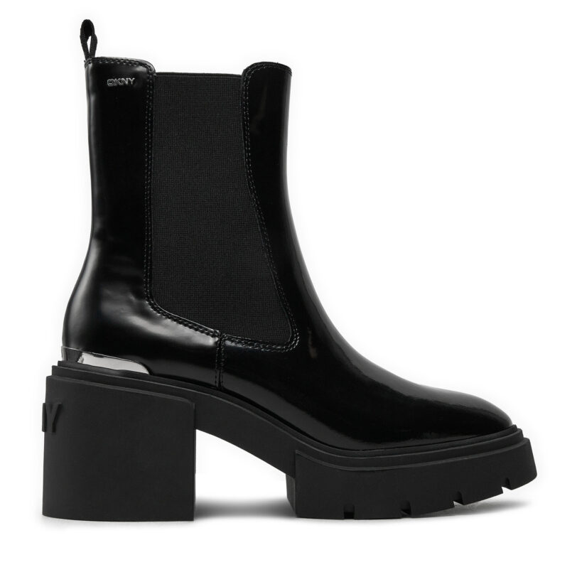 Боти DKNY Thana K4477867 Черен цвят на ниска цена