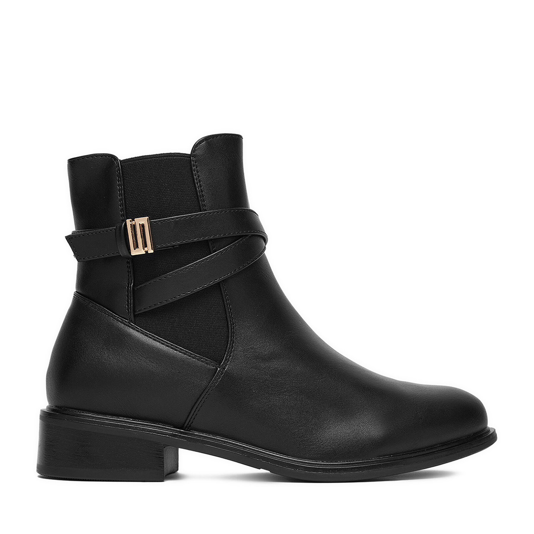 Боти DeeZee HX20207-182 Черен цвят на ниска цена