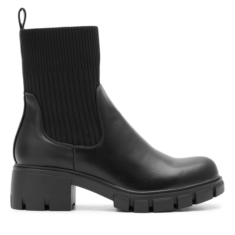 Боти DeeZee WS5575-05 Черен цвят на ниска цена