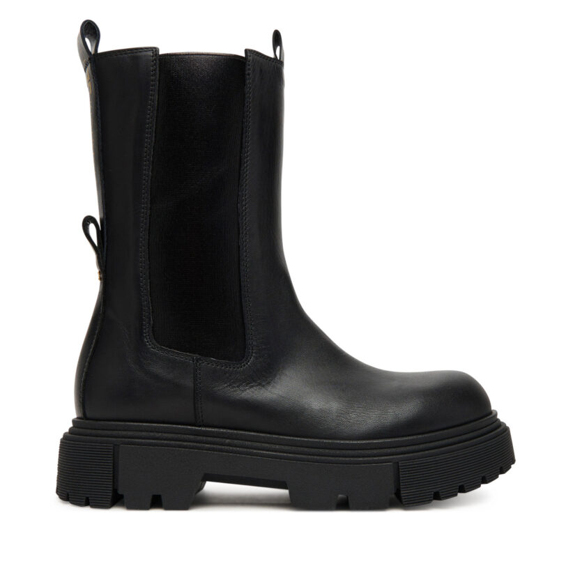 Боти Elisabetta Franchi Chelsea Boot F4A5-E0416-1251 S Черен цвят на ниска цена