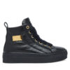 Боти Elisabetta Franchi High Top Lace UP F4-A9E-0362-1251930 S Черен цвят на ниска цена