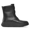 Боти FitFlop F-Mode GM4-090 Черен цвят на ниска цена