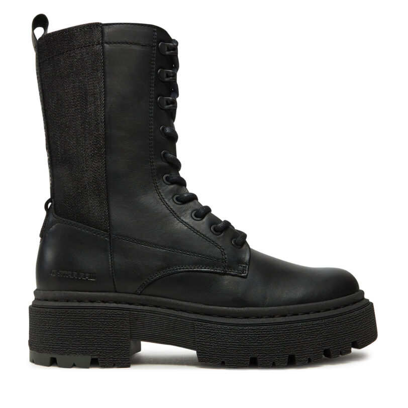 Боти G-Star Raw Kafey Pfm Boot High W D26647 Черен цвят на ниска цена