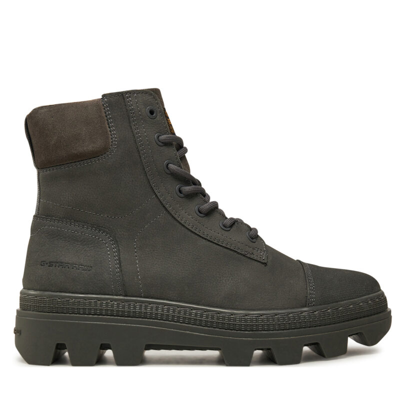 Боти G-Star Raw Noxer Boot Mid W D26649 Сив цвят на ниска цена