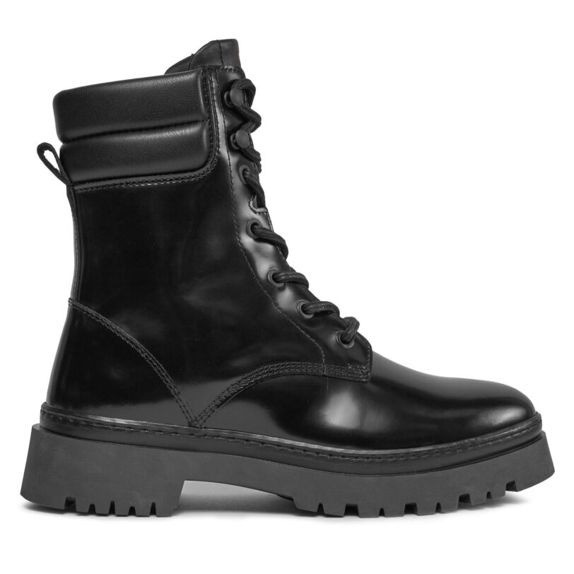 Боти Gant Aligrey Mid Boot 27541322 Черен цвят на ниска цена