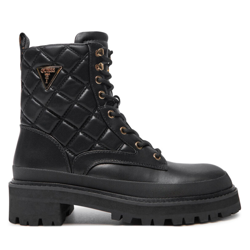 Боти Guess Badae2 FLFBD2 FAL10 Черен цвят на ниска цена