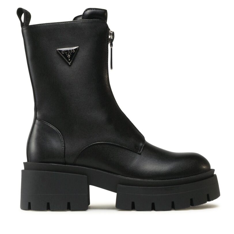Боти Guess FL8ILA ELE10 Черен цвят на ниска цена