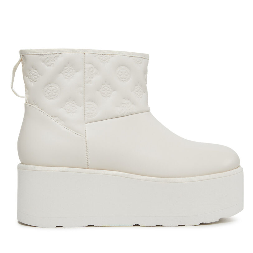 Боти Guess FL8JIA ELE10 Бял цвят на ниска цена
