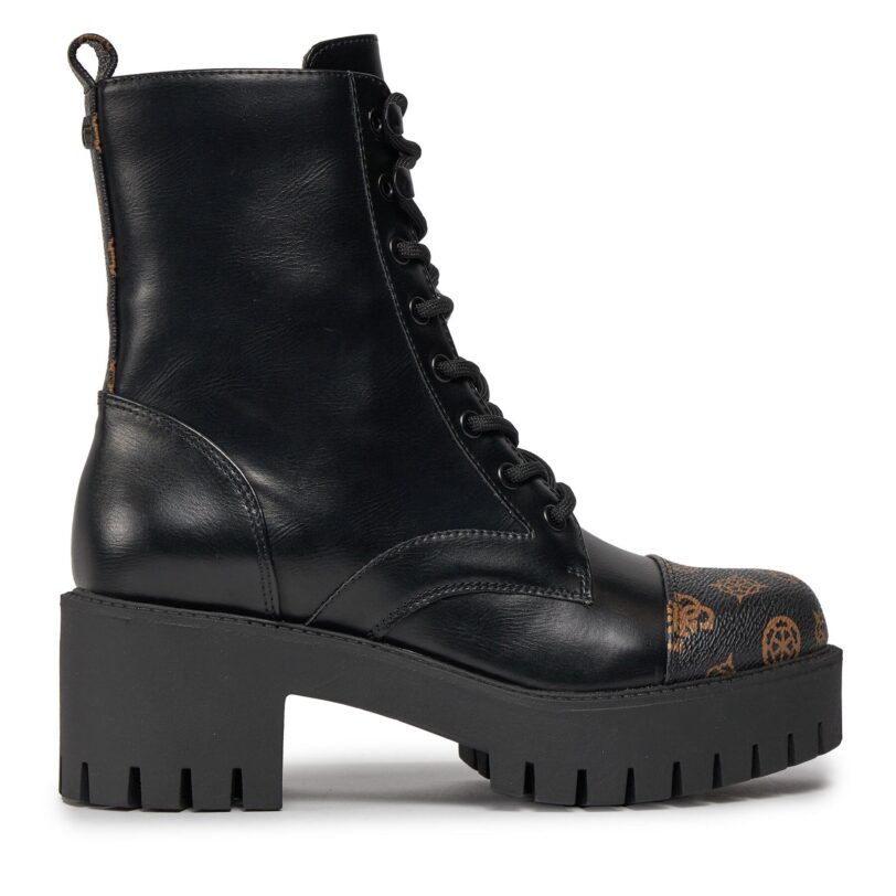 Боти Guess FL8WAP ELE10 Черен цвят на ниска цена