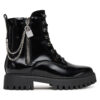 Боти Guess FLTFRO ELE10 Черен цвят на ниска цена
