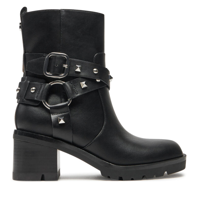 Боти Guess Jhina FLFJHI ELE10 Черен цвят на ниска цена