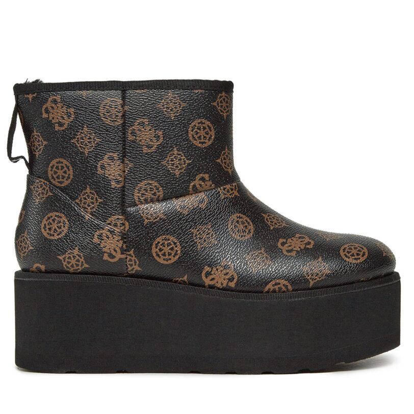 Боти Guess Jillan FL8JAL FAL10 Кафяв цвят на ниска цена
