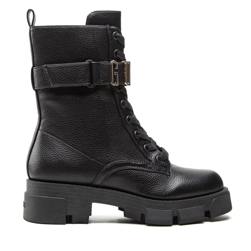Боти Guess Madox FL8MDX ELE10 Черен цвят на ниска цена