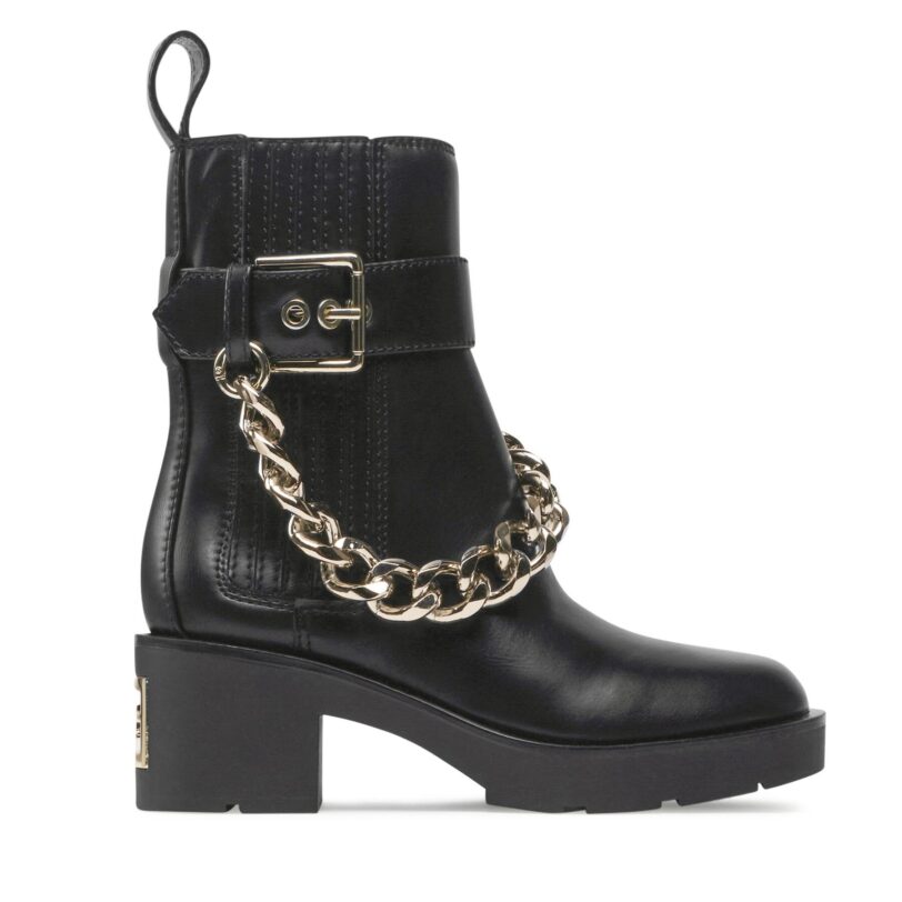 Боти Guess Parsle FL7PRL ELE10 Черен цвят на ниска цена