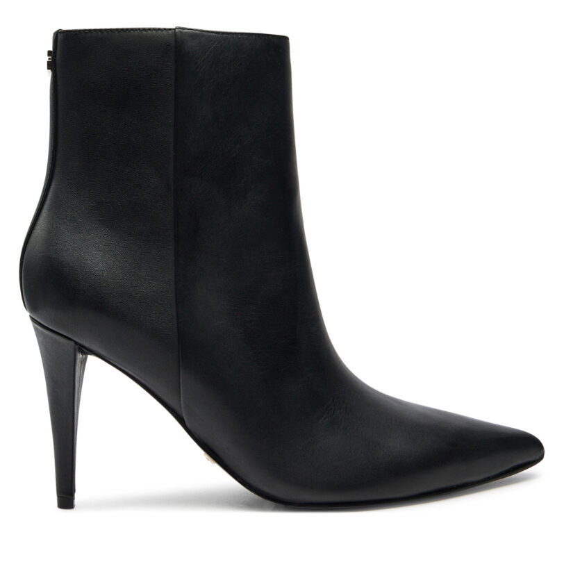 Боти Guess Slinks FLFSLI LEA10 Черен цвят на ниска цена