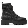 Боти Guess Vaires FLTSOM FAL10 Черен цвят на ниска цена
