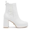 Боти Guess Wiley FL7WLY LEA10 Бял цвят на ниска цена