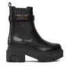 Боти Guess Yelma FL8YEA ELE10 Черен цвят на ниска цена
