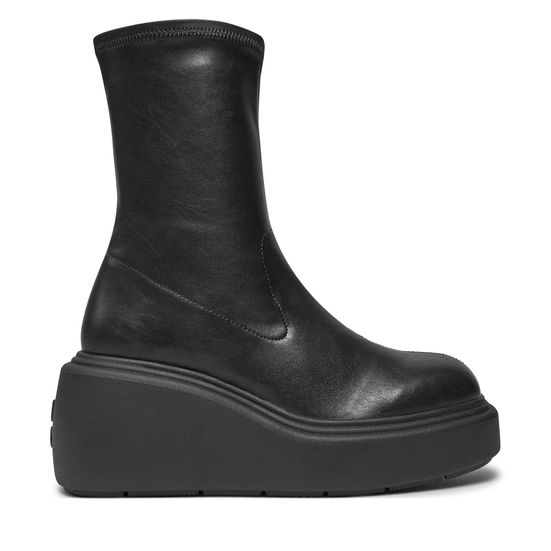 Боти HUGO Meghan 50529880 Черен цвят на ниска цена