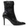 Боти Just Cavalli 77RA3S66 Черен цвят на ниска цена
