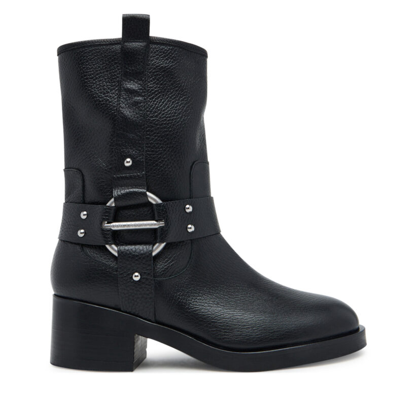 Боти KARL LAGERFELD Brooklyn KL41770 Черен цвят на ниска цена