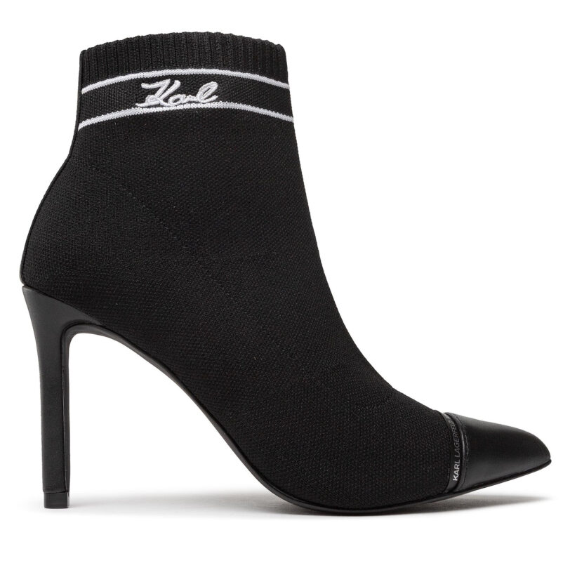 Боти KARL LAGERFELD KL31352 Черен цвят на ниска цена