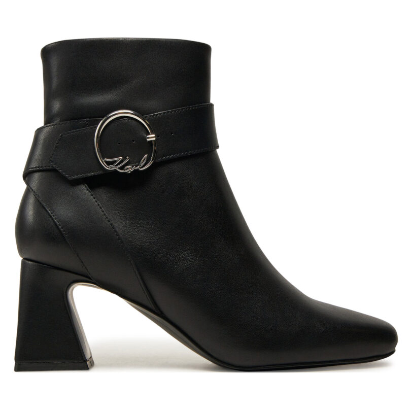 Боти KARL LAGERFELD KL31444 Черен цвят на ниска цена