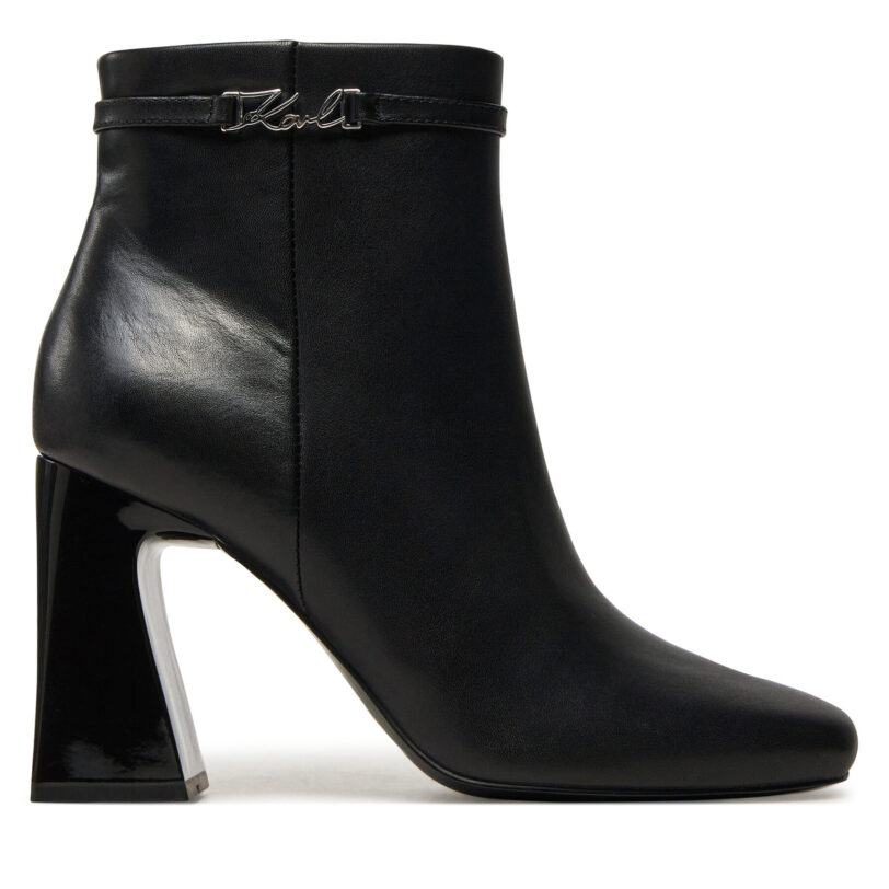 Боти KARL LAGERFELD KL33150 Черен цвят на ниска цена