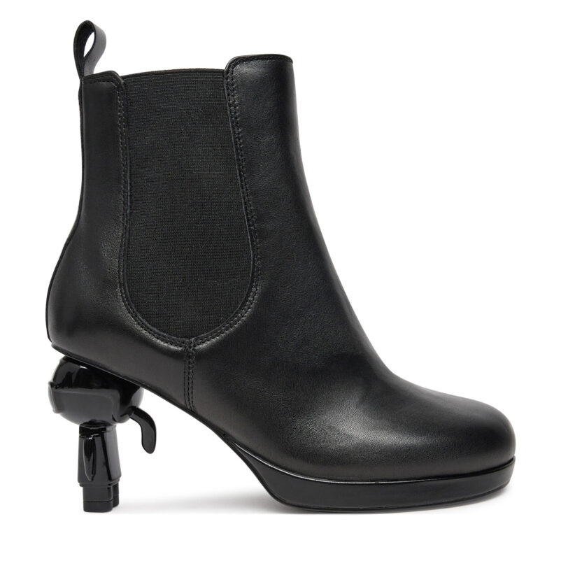 Боти KARL LAGERFELD KL39044 Черен цвят на ниска цена