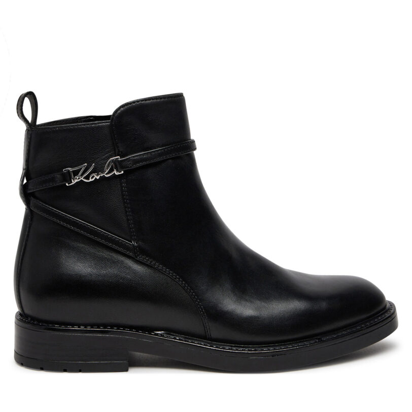 Боти KARL LAGERFELD KL41444 Черен цвят на ниска цена