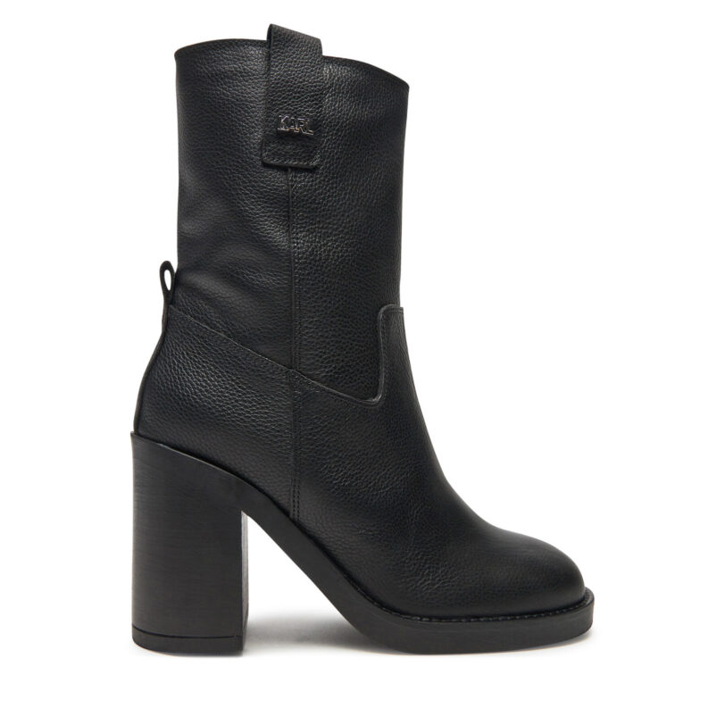 Боти KARL LAGERFELD KL41874 Черен цвят на ниска цена