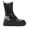 Боти KARL LAGERFELD KL42475 Черен цвят на ниска цена