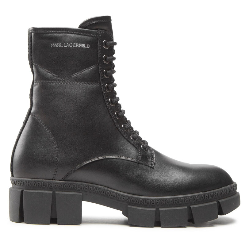Боти KARL LAGERFELD KL43250 Черен цвят на ниска цена