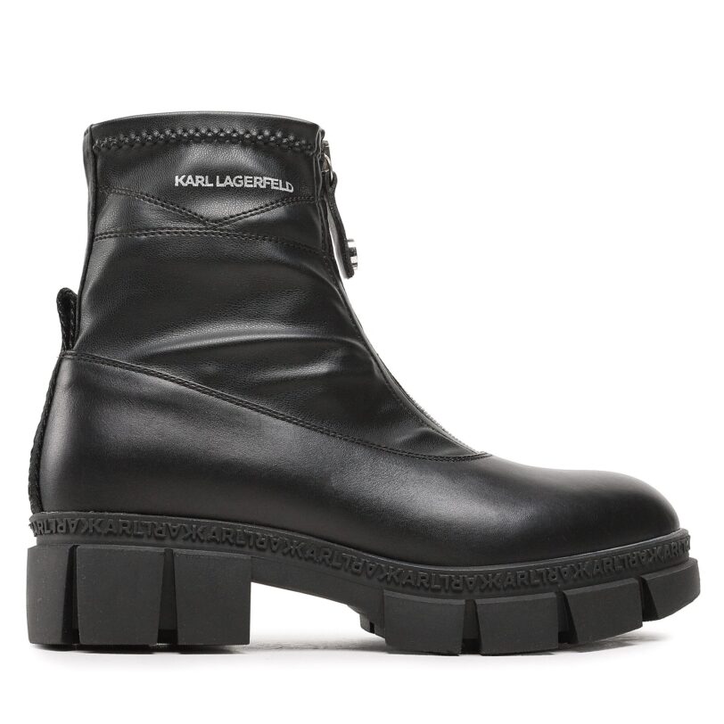 Боти KARL LAGERFELD KL43260 Черен цвят на ниска цена
