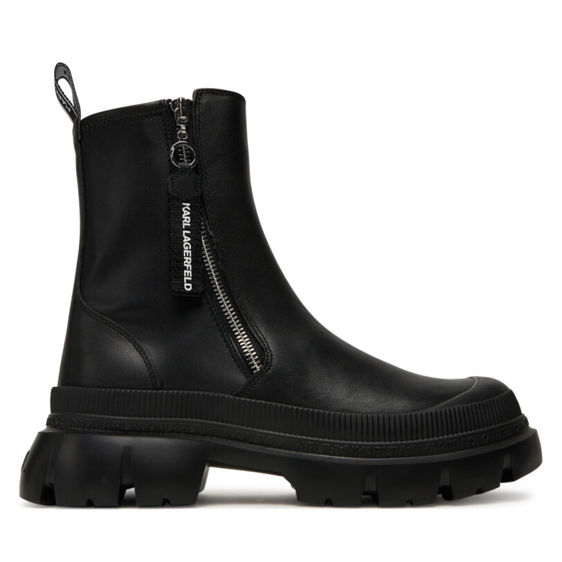 Боти KARL LAGERFELD KL43565 Черен цвят на ниска цена
