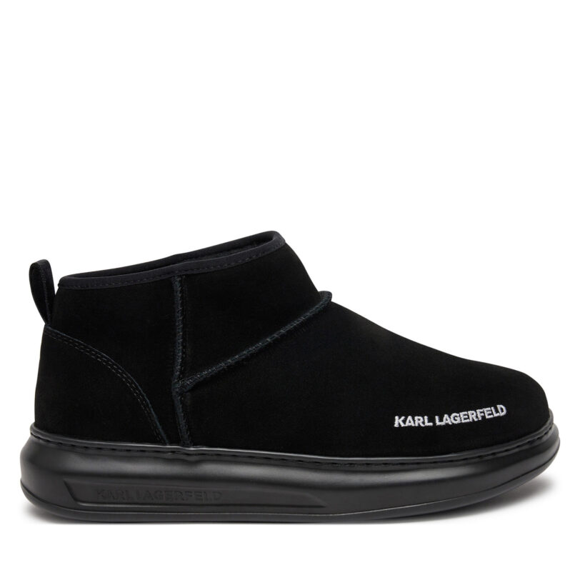 Боти KARL LAGERFELD KL44522 Черен цвят на ниска цена
