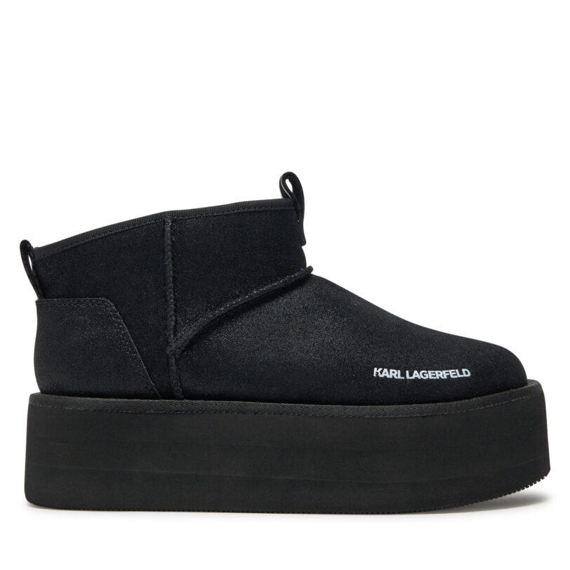 Боти KARL LAGERFELD KL48522S Черен цвят на ниска цена
