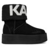 Боти KARL LAGERFELD KL48552 Черен цвят на ниска цена
