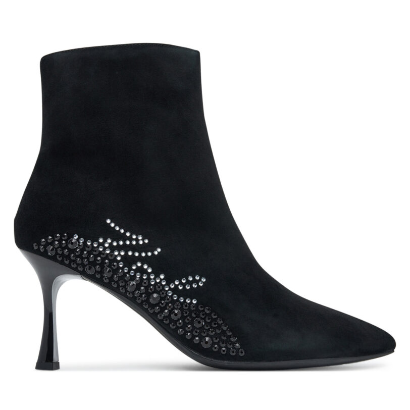 Боти KARL LAGERFELD Sienna KL32743A Черен цвят на ниска цена