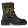 Боти Kurt Geiger 225-Hackney Biker Boot 546505109 Черен цвят на ниска цена